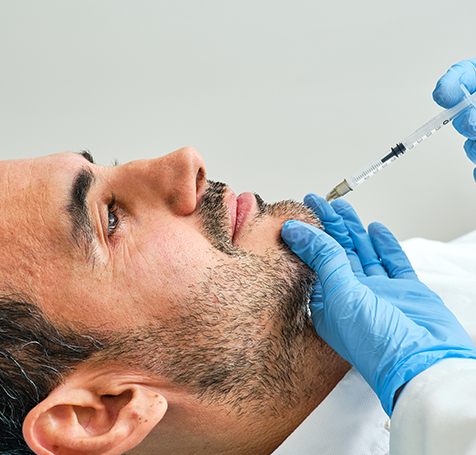 Men's Dermal Fillers on Jaw
 Learn More